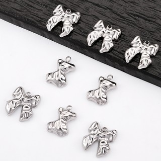 Mặt dây chuyền mạ vàng 18k, phụ kiện trang sức DIY với vòng cổ thép không gỉ