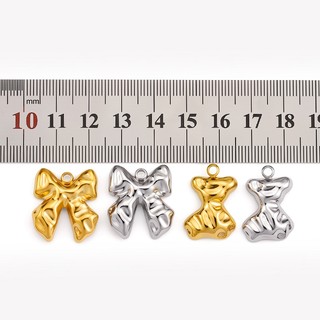 Mặt dây chuyền mạ vàng 18k, phụ kiện trang sức DIY với vòng cổ thép không gỉ