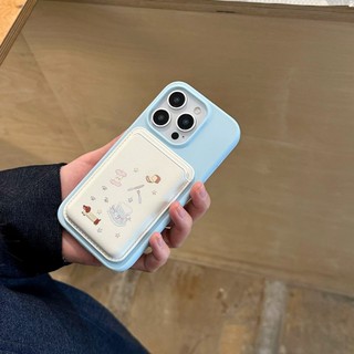 Vỏ đựng thẻ họa tiết chó bánh đơn giản cho iPhone 11 12pro 13 13pro 13promax 15pro 15promax 14 14promax 14 pro 16 pro max 17 17 pro 17 pro 17 pro max silicone trường hợp