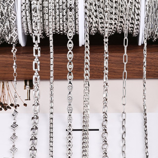 Vòng cổ và tay handmade từ thép không gỉ, cỏ ba lá và hạt kim cương không phai màu