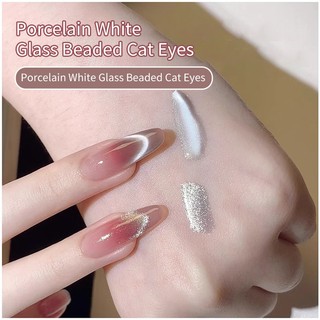 ANNIES Sơn móng tay mắt mèo quang học 16ml trắng trong suốt gel bền màu