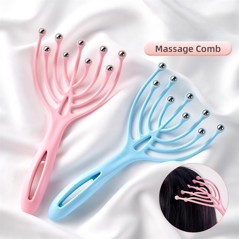 Lược massage móng vuốt thư giãn sâu dạng hạt Kuzhen