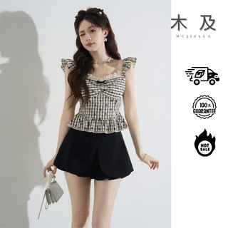 MUJIELLA áo thun nữ áo phông baby tee 2025 New MUJI2025071705
