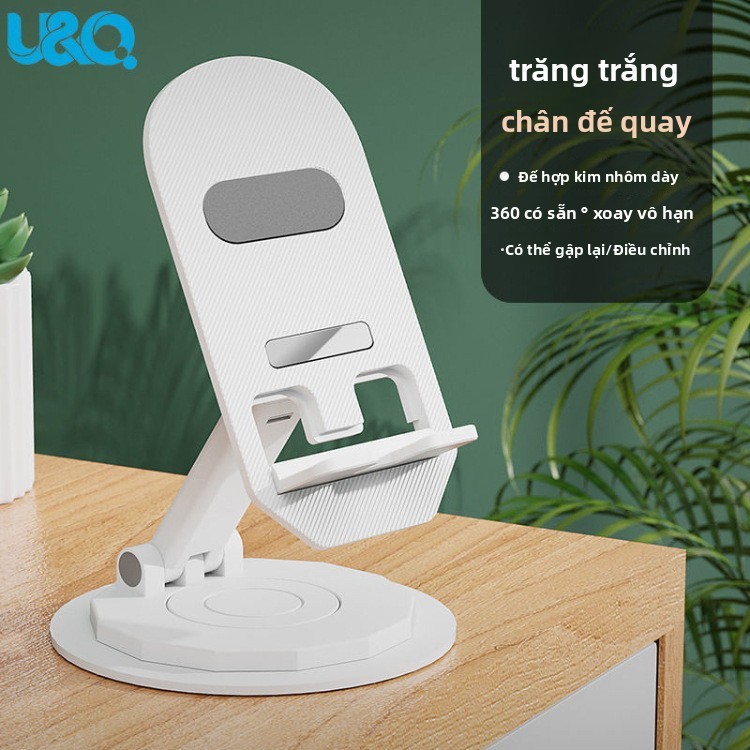 Nâng cấp xoay 360 độ Giá đỡ điện thoại di động gấp Giá đỡ máy tính bảng để bàn HZWL
