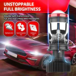 Roadsun 2 Chiếc H4 LED Bóng Đèn Pha Ô Tô Ống Kính Máy Chiếu 9003 HB2 350W 70000LM 6500K Siêu Sáng Hi-Lo Beam Đèn Pha Turbo Sương Mù 12V 24V CSP Chip Có Quạt Canbus Không Lỗi Chống Thấm Nước — ảnh 5