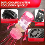 Roadsun 2 Chiếc H4 LED Bóng Đèn Pha Ô Tô Ống Kính Máy Chiếu 9003 HB2 350W 70000LM 6500K Siêu Sáng Hi-Lo Beam Đèn Pha Turbo Sương Mù 12V 24V CSP Chip Có Quạt Canbus Không Lỗi Chống Thấm Nước — ảnh 6