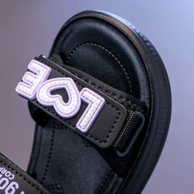 Giày Sandal Trẻ Em Bé Gái Đi Biển Phong Cách Mới Mùa Hè Đế Mềm Chống Trơn Trượt Bé Gái Giày Sandal Thể Thao Dép Bé Mở Ngón Chân