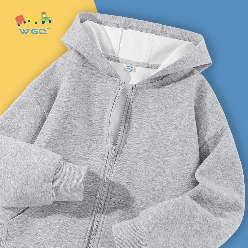 Áo Hoodie Trẻ Em (Bé Trai/Bé Gái) Tay Dài Mùa Thu Đông Chất Liệu Mềm Mại Thoải Mái Đi Học