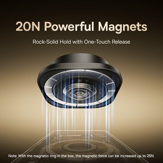 Giá Đỡ Magnetic Car PrimeTrip C03s/C03 Baseus Lực Hút Từ Tính 20N Mạnh Mẽ, Giữ Chắc Ổn Định Thiết Kế Hai Tay Đòn Phù Hợp Nhiều Tình Huống