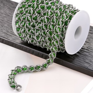 Màu Hạt Dây Chuyền DIY Vòng Cổ Vòng Tay Túi Phụ Kiện Trang Sức Chống Thấm Nước Thép Không Gỉ