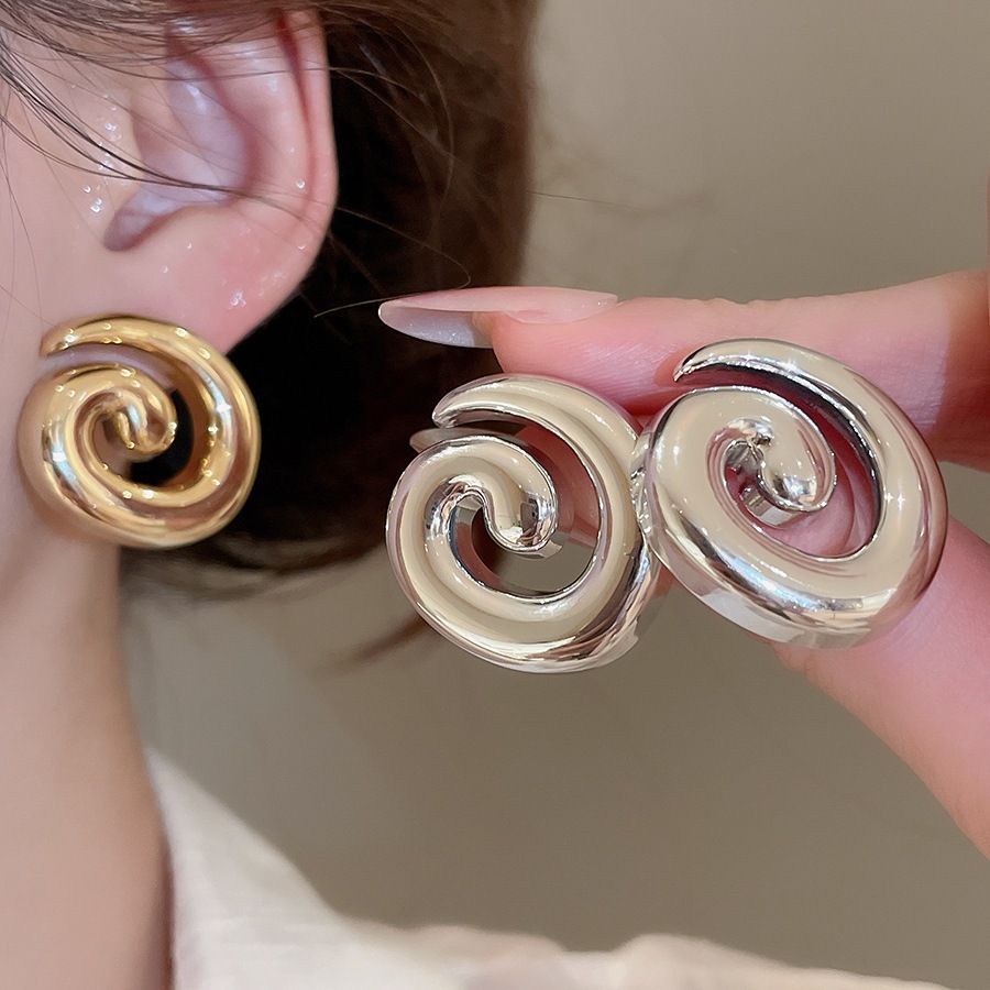 [Jewbeauty] Đinh tán tai tròn bằng nhựa acrylic mịn, thời trang và cao cấp phong cách Âu Mỹ, bông tai sang trọng nhẹ nhàng