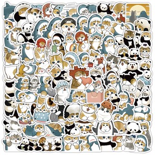 100 Chiếc Mix Fun Cat MEME Hoạt Hình Dễ Thương Dán Đồ Chơi Văn Phòng Phẩm Đàn Guitar Xe Đạp Laptop DIY Dán
