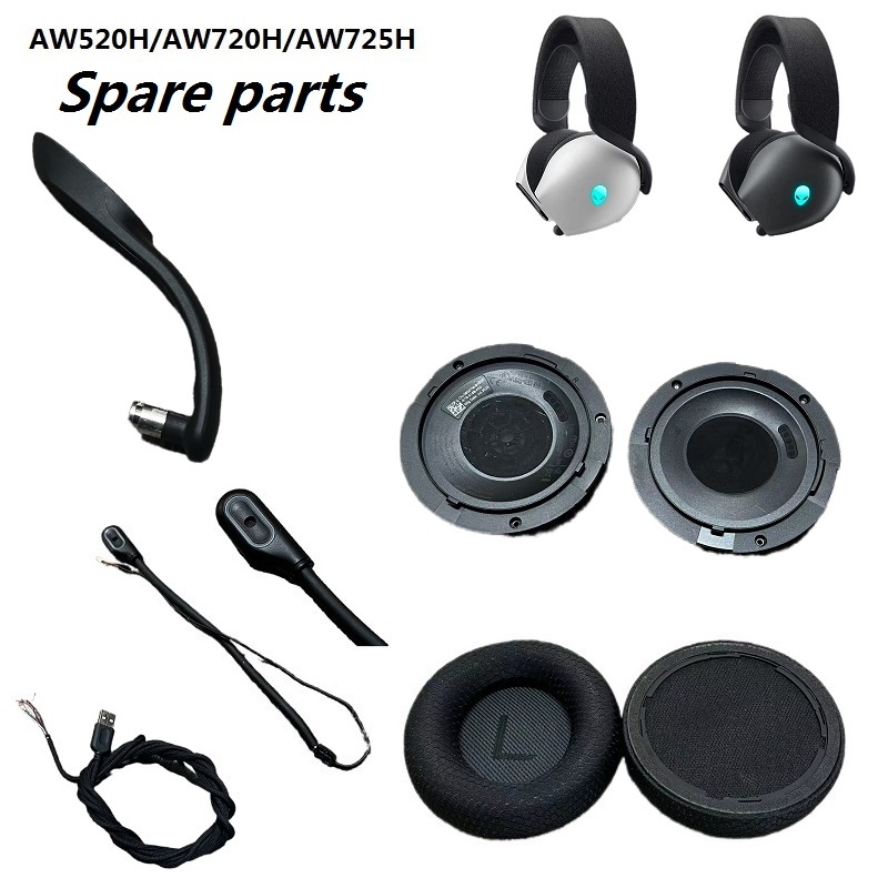 Phụ tùng chính hãng cho Dell Alienware AW520H, AW720H, AW725H Tai nghe ...