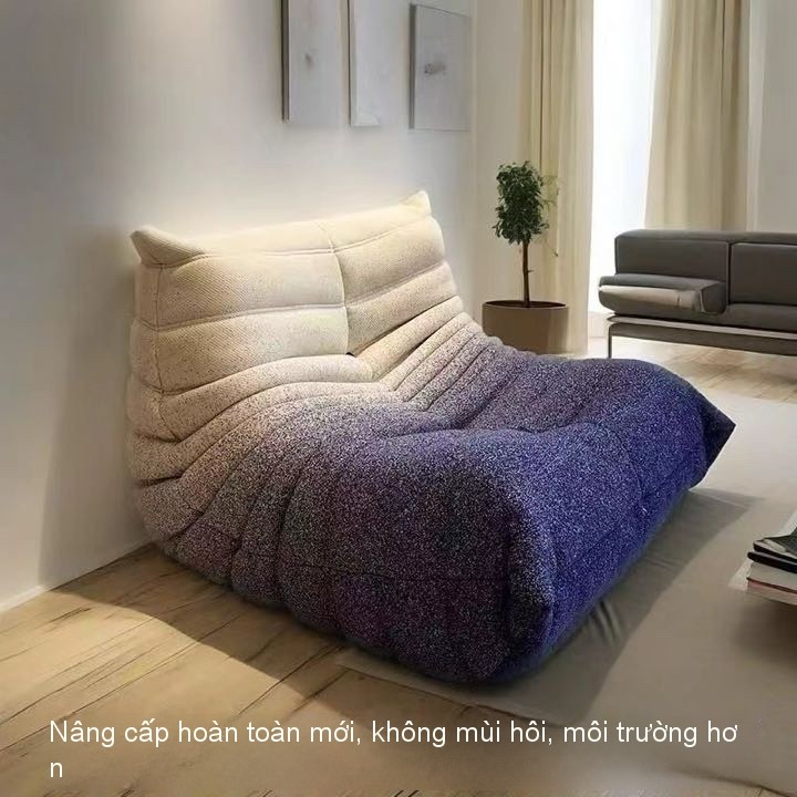 [Togo Vải dệt kim 3D] Ghế sofa togo khối đệm mút em ái thư thái ghế decor ghế đọc sách thư giãn