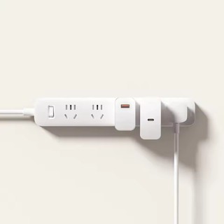2025 Xiaomi Mijia Power Strip 5 Ổ cắm 1.8m 5 cổng Điều khiển chính Bảng vá nối dài phích cắm lớn 10A 2500W cho ngôi nhà thông minh