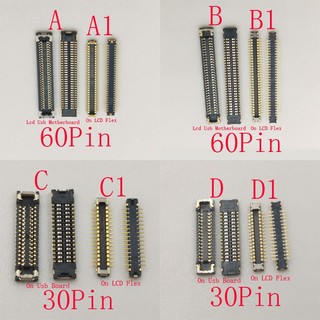 1-10 Chiếc Màn Hình LCD Sạc Usb FPC Cắm Kết Nối Cho Samsung Galaxy A01 A015F 2020 M01 M015 M015F A015 Cổng Màn Hình Sạc Fex Jack Liên Hệ 30 60 Pin M015G M015DS A015V A015U