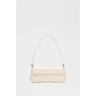 Zara2025 Mới Nách Túi Xách Da Màu Be Đảng Ly Hợp Ví