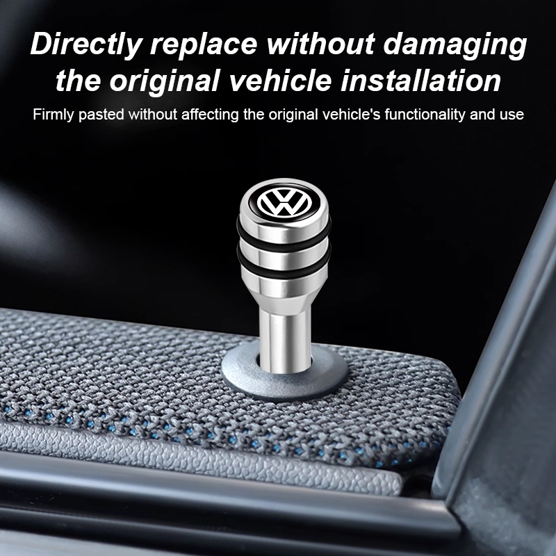 An Ninh Xe Ô Tô Khóa Cửa Chân Đa Năng Nội Thất Ô Tô Khóa Cửa Kéo Núm Cho VW Volkswagen Jetta MK5 Golf Passat 3B7 601 171