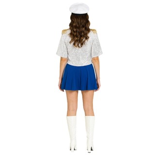 Nữ - Đôi Cosplay Đội Trưởng & Hải Lý Voyagers, Trang Phục Halloween & Carnaval Cho Tiệc Sân Khấu