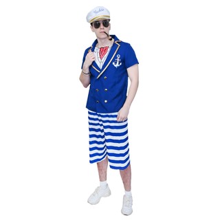 Nữ - Đôi Cosplay Đội Trưởng & Hải Lý Voyagers, Trang Phục Halloween & Carnaval Cho Tiệc Sân Khấu