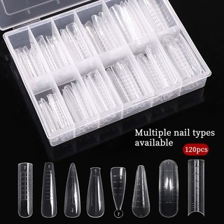 ANNIES Nối Dài Keo Dán Móng Tay Khuôn 120 Chiếc Thích Hợp Để Mở Rộng Làm Móng Tay Dễ Dàng Tháo Khuôn