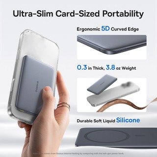 Sạc Dự Phòng PicoGo AM41 27W Baseus Thiết Kế Siêu Mỏng từ tính  5000mAh 10000mAh