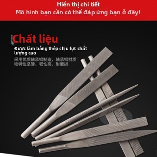Dũa khí nén AF răng thô, dũa phẳng kim loại không khí, dụng cụ mài chuyển động tịnh tiến