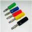 Đèn lồng cố định Phích cắm chuối bốn lá có ốc vít Phích cắm đèn lồng 4mm