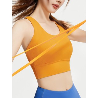 Áo Ngực Thể Thao Polyester &amp; Spandex - Tấm Lót Cố Định, Không Vòng Thép, Thoáng Khí