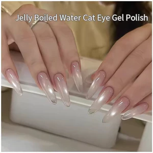 ANNIES Water Gloss Cat 's Eye Gel từ tính Sơn móng tay lấp lánh từ tính có thể tháo rời UV / LED