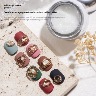ANNIES 3D Làm Móng Tay Nối Dài UV Gel Ngâm Chống Dính Thiết Kế Xây Dựng Nhanh Led Chữa Pinching Keo 20g