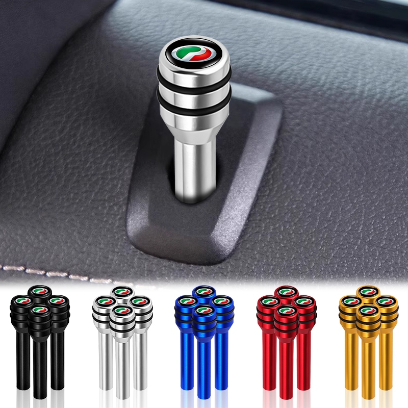 Khóa Cửa Ô Tô Núm Chân Nhôm An Ninh Cửa Xe Chốt Vít Cho PERODUA Axia Viva Myvi Aruz Bezza Kancil ATIVA