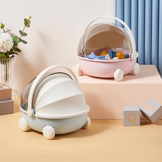 Hộp Đựng Đồ Để Bàn Hình Nôi Dễ Thương - Đựng Được Đồ Chơi, Đồ Trang Trí, Đồ Dùng Tiện Lợi