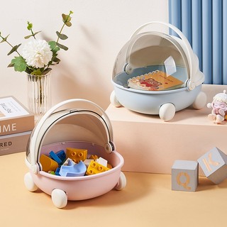 Hộp Đựng Đồ Để Bàn Hình Nôi Dễ Thương - Đựng Được Đồ Chơi, Đồ Trang Trí, Đồ Dùng Tiện Lợi