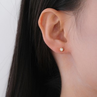 Bông tai đính kim cương quyến rũ dành cho nữ, trang sức không gây dị ứng