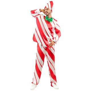 Trang phục cosplay ông già Noel dành cho người lớn - Phù hợp cho lễ hội và tiệc Halloween/Giáng sinh