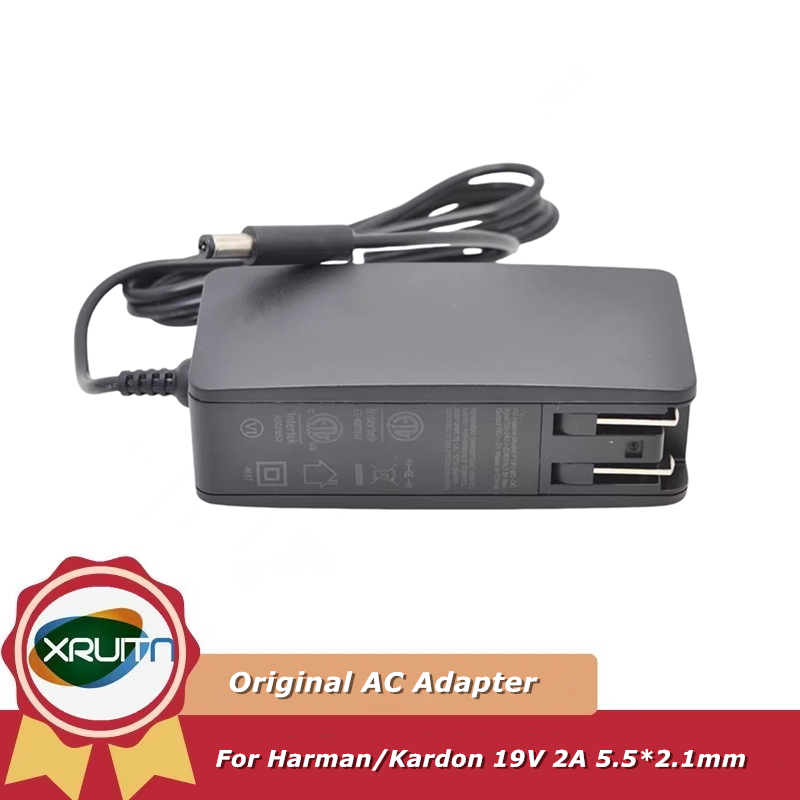 F19V-2C-DC 19V 2A AC Adapter Cho Harman / Kardon Onyx Studio 1 2 3 4 5 6 7 Loa Bluetooth Nguồn Điện Phích Cắm US