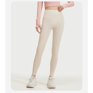 Quần thể thao Slim Eo cao Không xấu hổ Dây 82,5% Polyster 17,5% Chất liệu Spandex