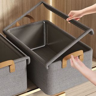 Hộp Bảo Quản Quần Áo Có Nắp Có Thể Gấp Gọn Tiện Lợi - Chống Bụi, Chống Ẩm Hiệu Quả