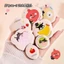 XIXI 8 Chiếc Bột Puff Set Màu Hồng Mềm Sử Dụng Kép Kem Nền Ướt & Khô, Bọt Biển Trang Điểm & Thiết Kế Hợp Thời Trang NO.J135