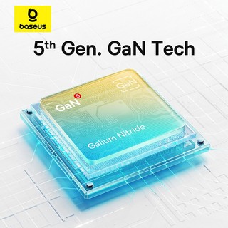 Bộ sạc nhanh Baseus 30W Mini GaN5 EU với cáp 100W Type-C sang Type-C 100W