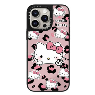 Dành Cho iPhone 17 16 15 Pro Max Da Báo In Hình Kitty Dành Cho iPhone 13 14 Pro Max Cứng PC Ốp điện thoại iPhone 11 12 Vỏ Gương Chống Sốc