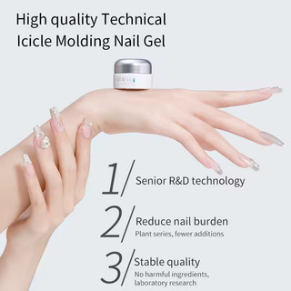 ANNIES 8g Sơn Gel Tạo Hình Băng Trụ Không Cần Rửa Vân sóng nước nổi 3D