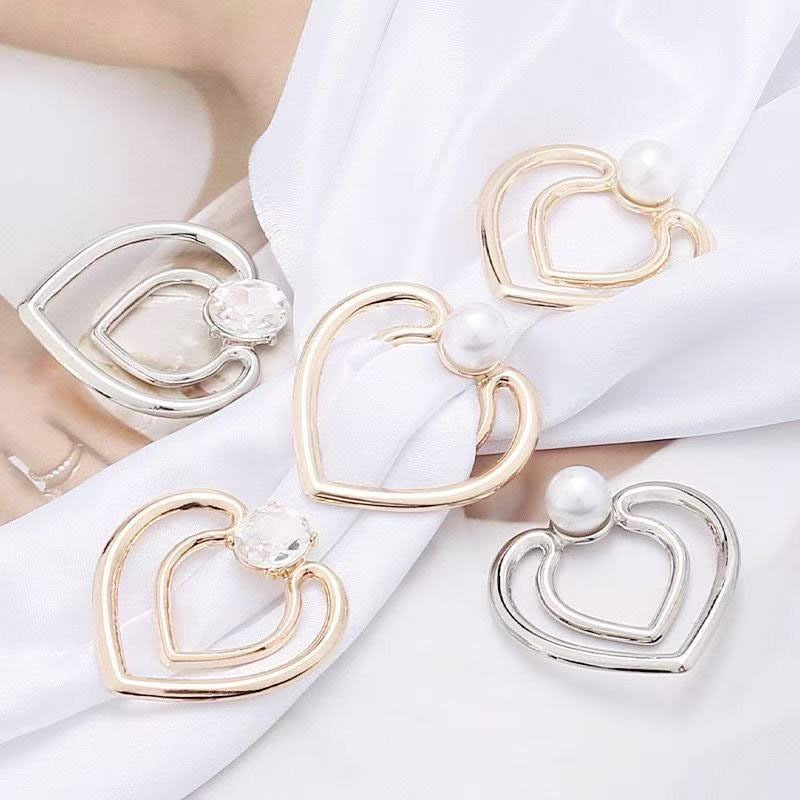 Nút góc áo sơ mi cao cấp, Khóa khăn quàng trang trí - Tăng vẻ đẹp cho trang phục