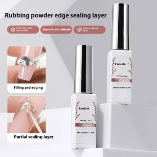 ANNIES Magic Mirror Powder Edge Niêm Phong Lớp Sơn Móng Tay Keo Chà Bột Trị Liệu Đặc Biệt Keo 12ml