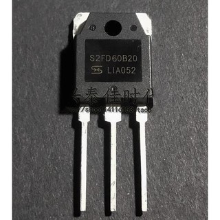 3 Ống Bảo Trì Đặc Biệt S2FD60B20 60A 200V TO-3P Cho Máy Hàn Điện Phục Hồi Điốt Nhanh