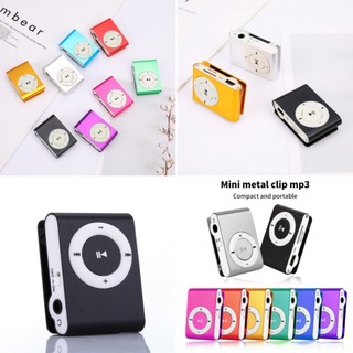 [BBNZDD] USB Di Động MP3 Máy Nghe Nhạc Kẹp Hỗ Trợ 32GB Thẻ Micro TF Tai Nghe BVAH