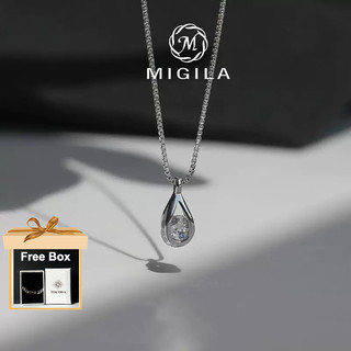 Vòng cổ giọt nước Cubic Zirconia MIGILA - Thép Titan bền đẹp, không phai màu