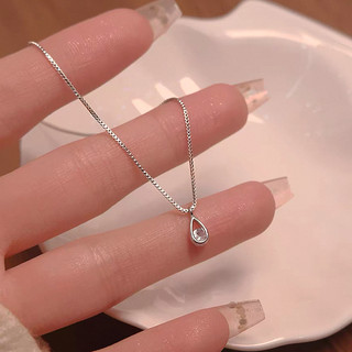 Vòng cổ giọt nước Cubic Zirconia MIGILA - Thép Titan bền đẹp, không phai màu