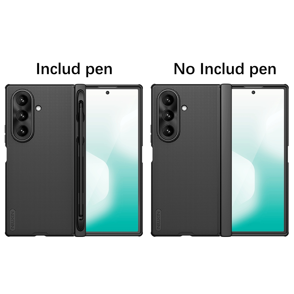 Nillkin Cho Samsung Galaxy Z Fold 7 Siêu Mờ Lá Chắn Gấp Từ Tính Vỏ PC Bảo Vệ Vỏ Điện Thoại Vỏ Bảo Vệ Có Bút Chì